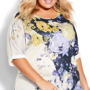 Avenue Top Leid Back Size 22/24 NWT